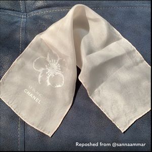 Chanel thin scarf